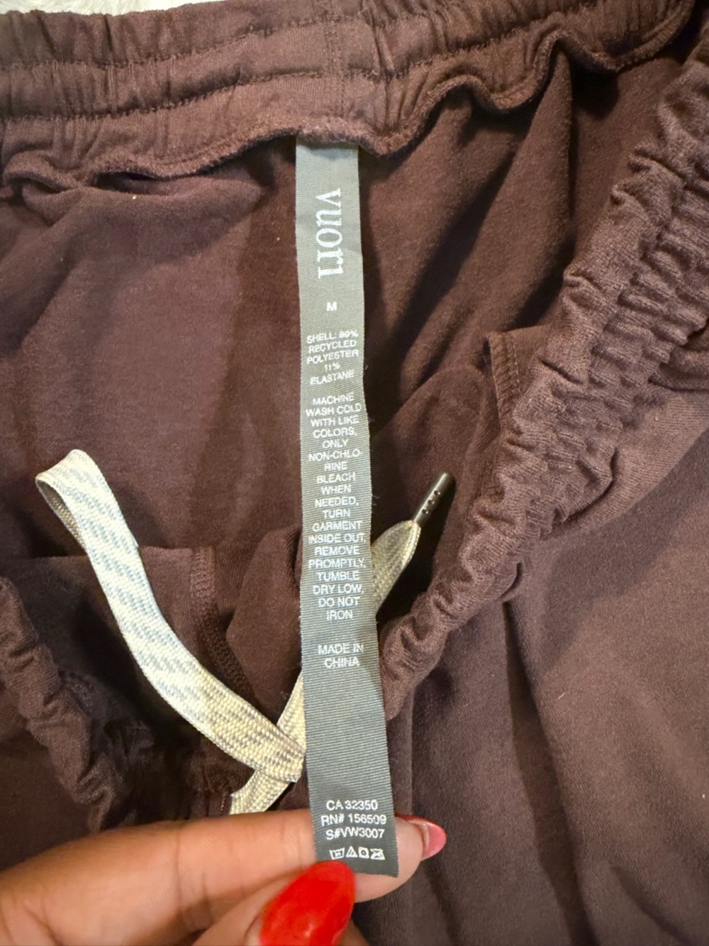 VUORI Women's Boyfriend Brown Athletic Comfy Athleisure Shorts EUC M - Picture 7 of 7